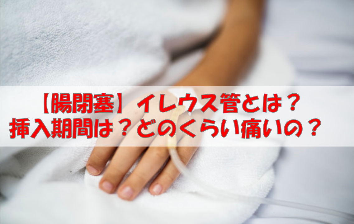 腸閉塞 イレウス管とは 挿入期間は どのくらい痛いの 日本一有名な腸閉塞ブログ